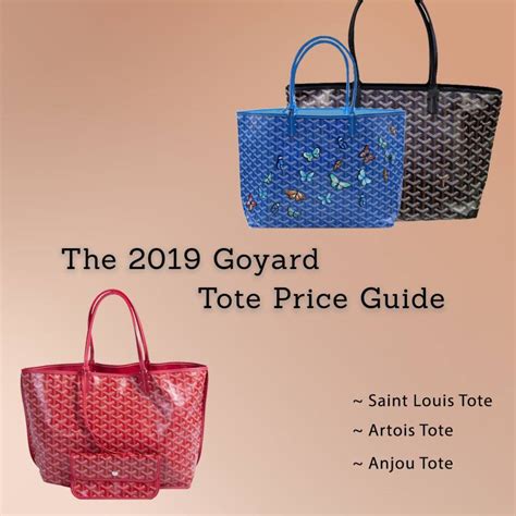 how much is goyard tote 2022|goyard st louis prices.